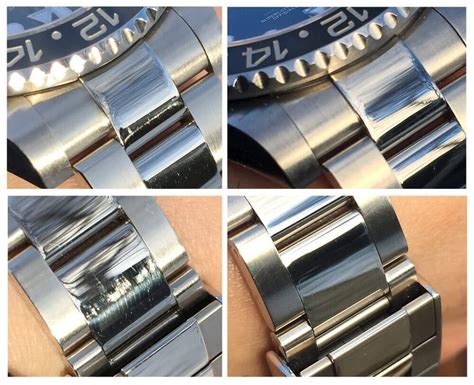 how to remove scratches from stainless steel rolex watch|stainless steel watch polishing cloth.